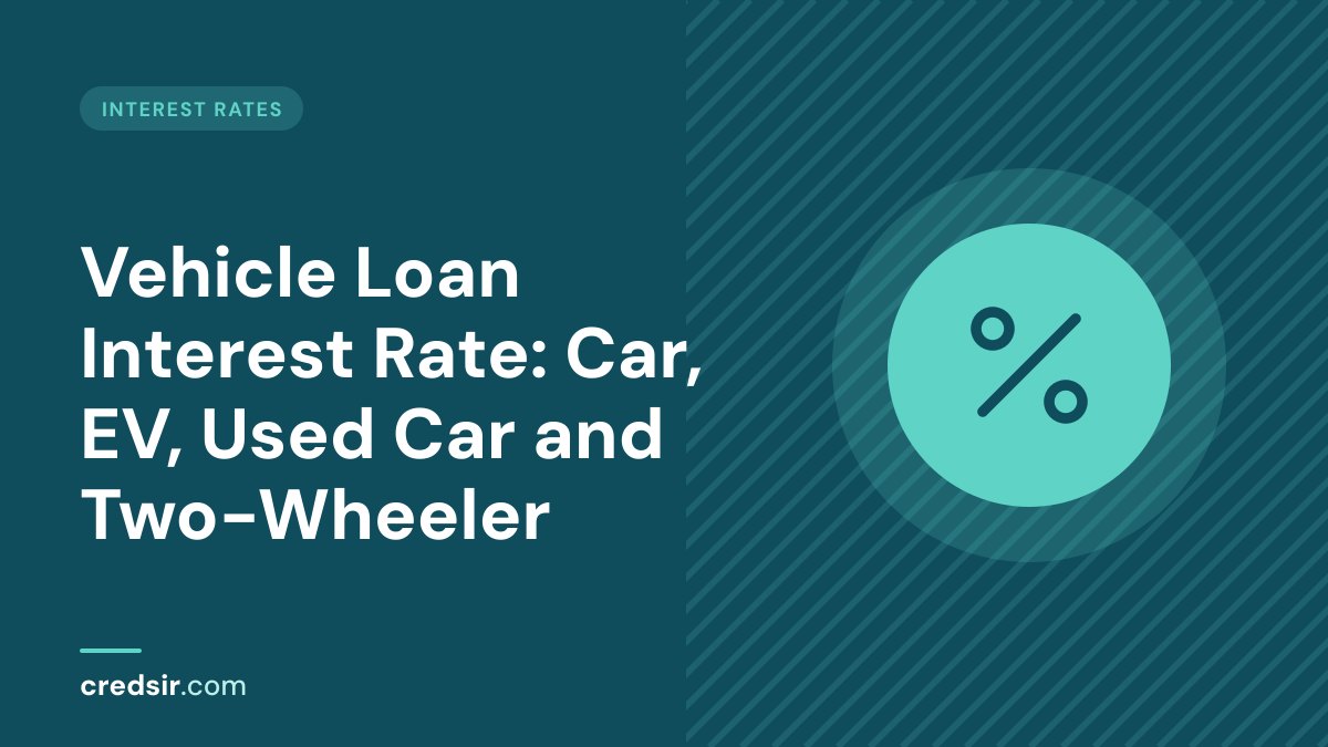 Credsir Interest Rates guide cover with a percent icon