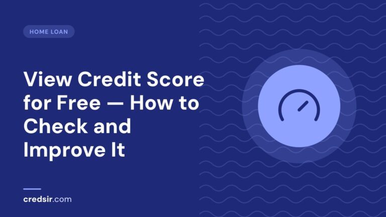 Credsir Home Loan guide cover with a gauge icon