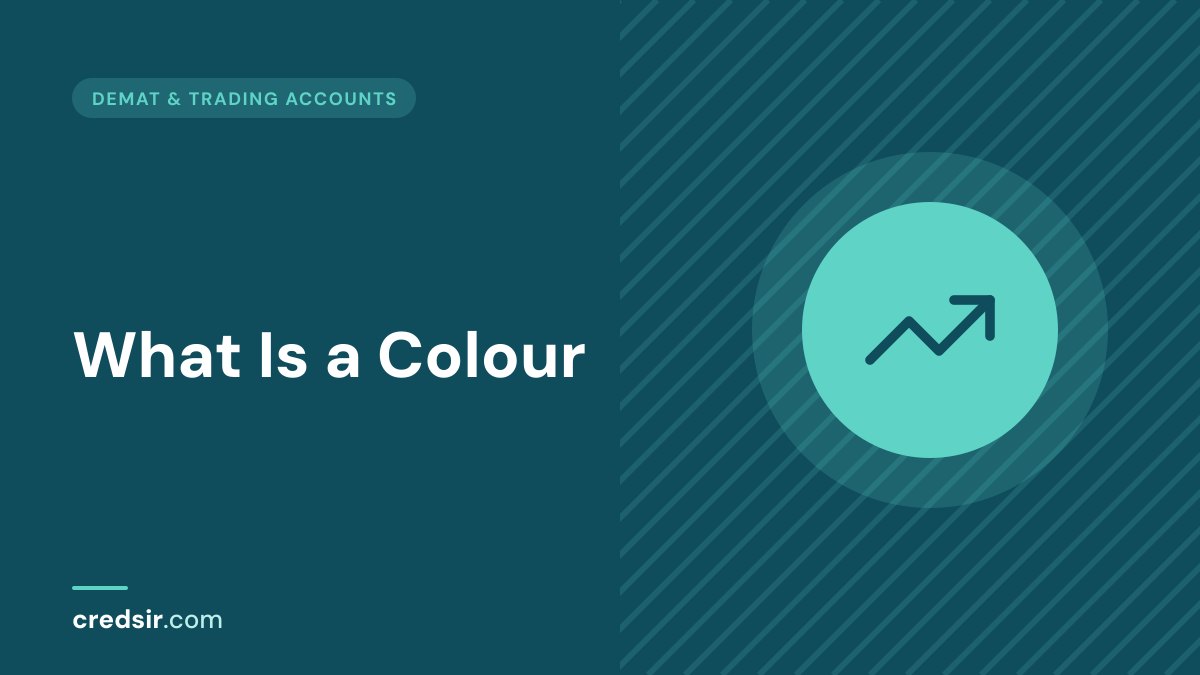 Credsir Demat & Trading Accounts guide cover with a trending up icon
