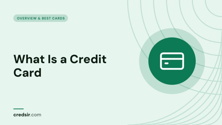 Credsir Overview & Best Cards guide cover with a credit card icon
