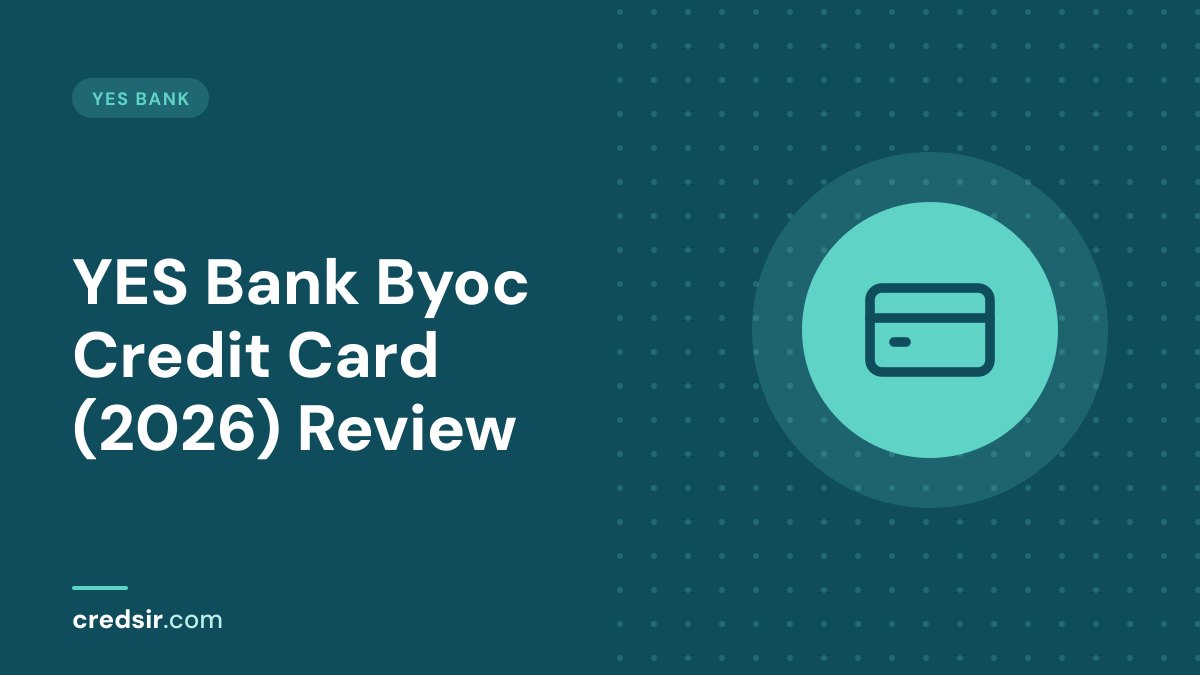 Credsir Yes Bank guide cover with a credit card icon