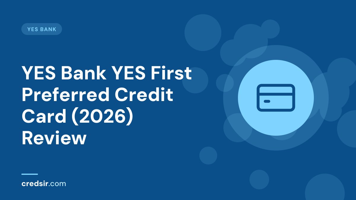 Credsir Yes Bank guide cover with a credit card icon