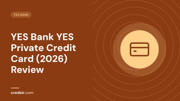 Credsir Yes Bank guide cover with a credit card icon